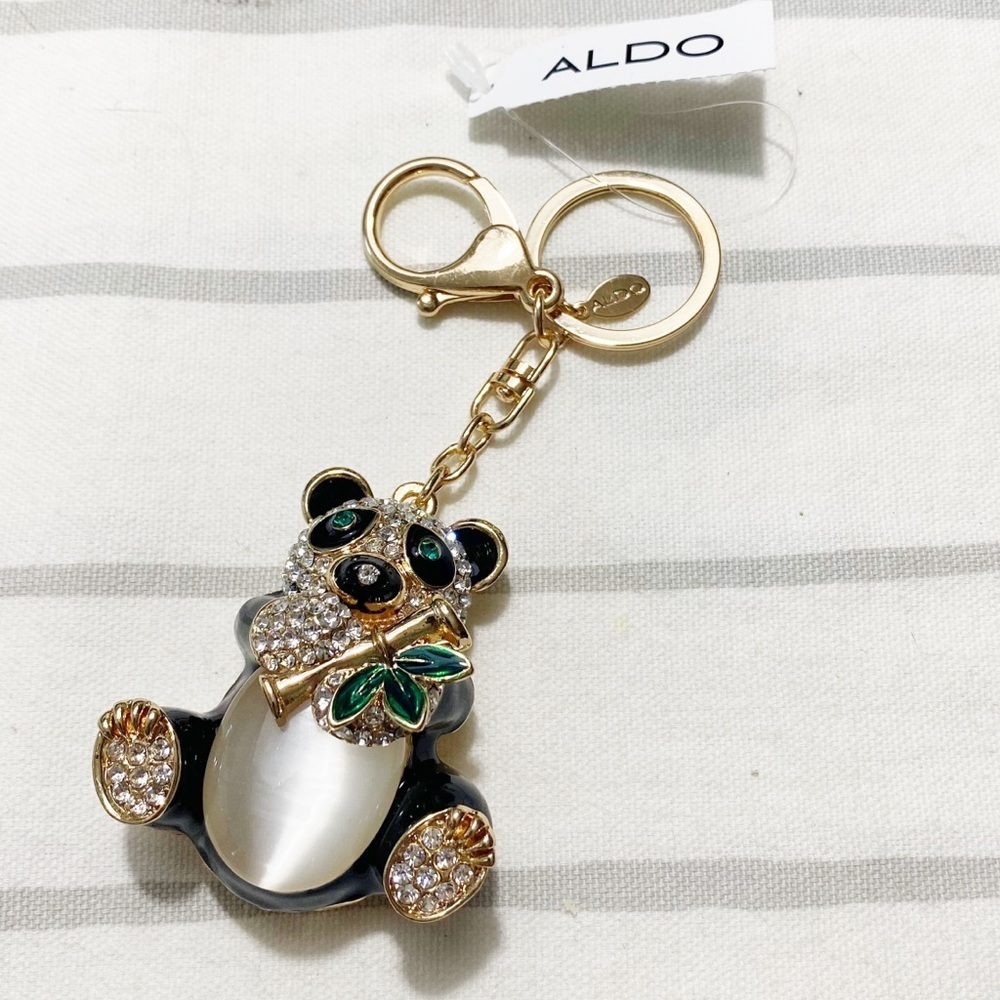 ALDO Bear Keychain - BNWT